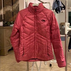 The North Face Pink Puffer Jacket